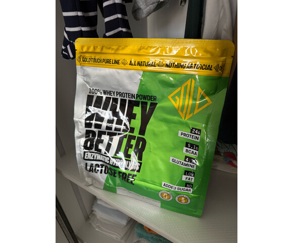 GoldTouch Nutrition Whey Better, HydroProtein 80% (Natural) Lactose Free (908g) - Pure line wb80lactoseFreeCH