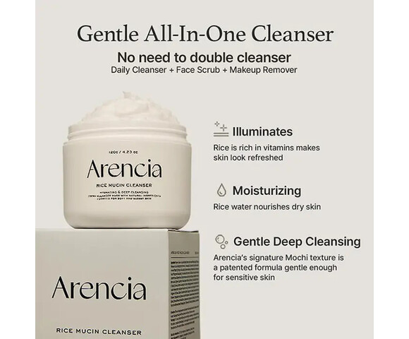 Arencia Rice Musin Cleanser 8809562191674