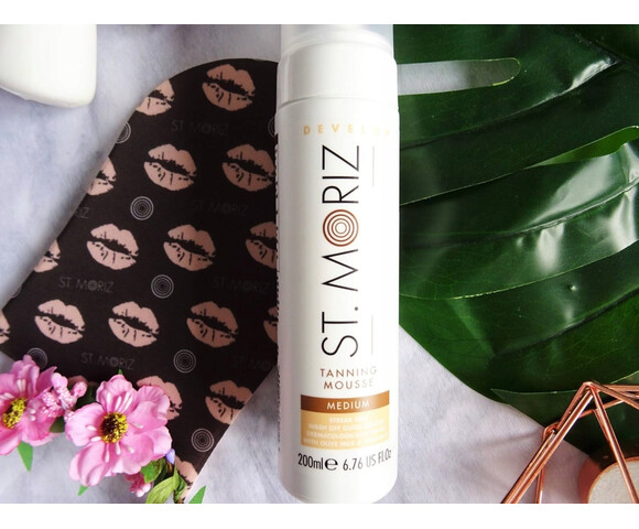 ST.MORIZ Black Velvet Mitt Aplicator Tanning 8215