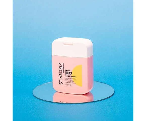 ST.MORIZ Suncare SPF 50 Face Sunscreen 100ml 8226