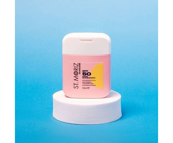 ST.MORIZ Suncare SPF 50 Face Sunscreen 100ml 8226