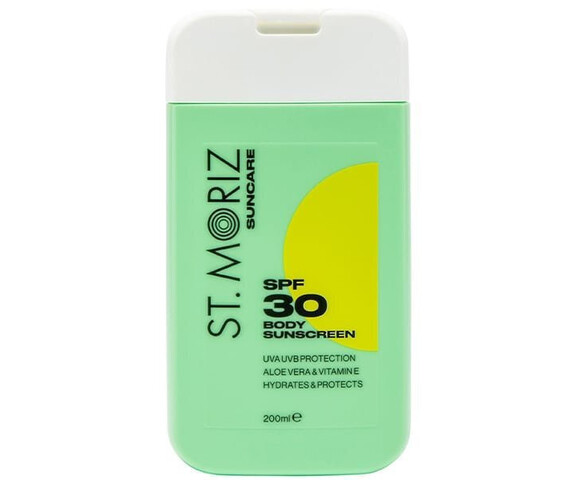 ST.MORIZ Suncare SPF 30 Body Sunscreen 200ml 8225