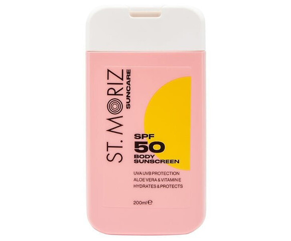 ST.MORIZ Suncare SPF 50 Body Sunscreen 200ml 8224