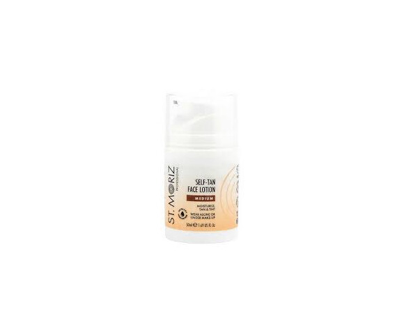 ST.MORIZ Proffesional Int Self Tan Face Lotion Medium 50ml 8230ST.MORIZ Proffesional Int Self Tan Face Lotion Medium 50ml 8230