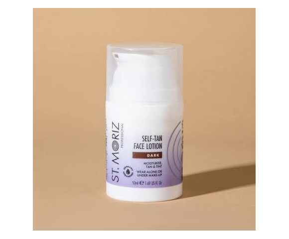 ST.MORIZ Proffesional Int Self Tan Face Lotion Dark 50ml 8231