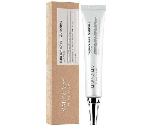 Mary & May Tranexaminic Acid + Glutathione - Κρέμα Ματιών Για Τους Μαύρους Κύκλους 8809670681159