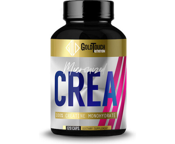 GoldTouch Nutrition Creatine Monohydrate Micronized Crea (120 Caps) creamo/120caps