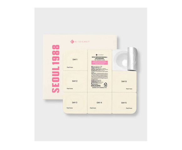 K-Secret Seoul 1988 Boosting Ball: Collagen 100% – Κάψουλες 100% καθαρού κολλαγόνου που έχουν υποστεί κρυοξήρανση