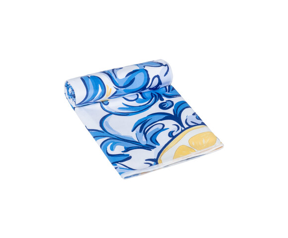 Estia Πετσέτα Θαλάσσης Microfiber Με Τσαντάκι Amalfi Coast 01-44558