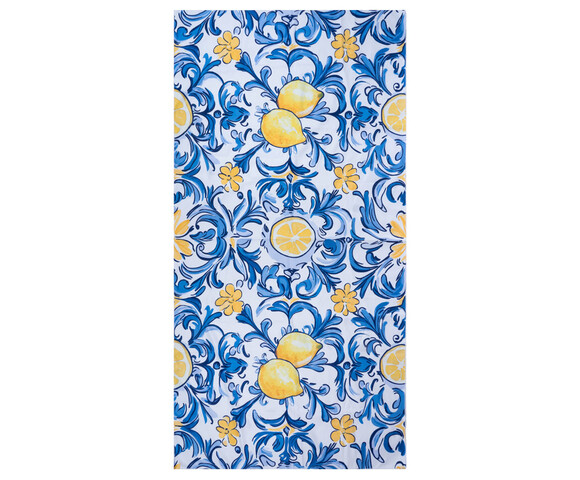 Estia Πετσέτα Θαλάσσης Microfiber Με Τσαντάκι Amalfi Coast 01-44558