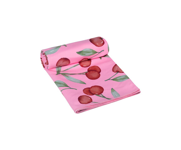 Estia Πετσέτα Θαλάσσης Microfiber Με Τσαντάκι Cherry Rose 01-44527