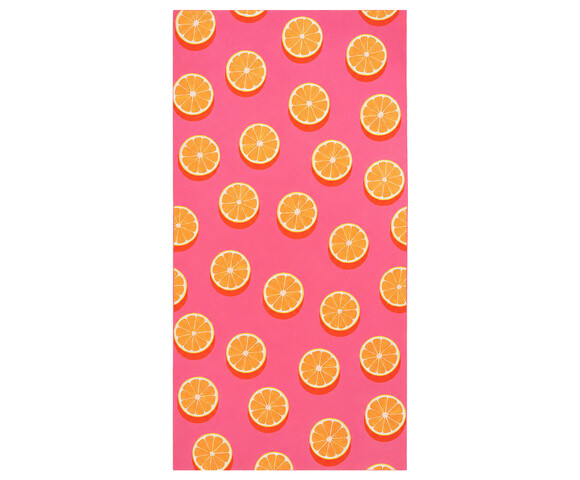 Estia Πετσέτα Θαλάσσης Microfiber Με Τσαντάκι Orange Pop 01-44534