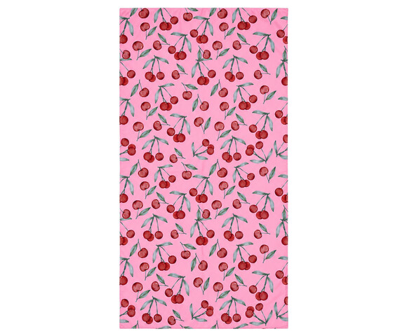 Estia Πετσέτα Θαλάσσης Microfiber Με Τσαντάκι Cherry Rose 01-44527