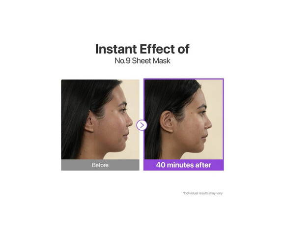 Numbuzin NAD no.9 Nad Bio Lifting Full Cover Facial Mask (20ml + 28ml) 8809652587646