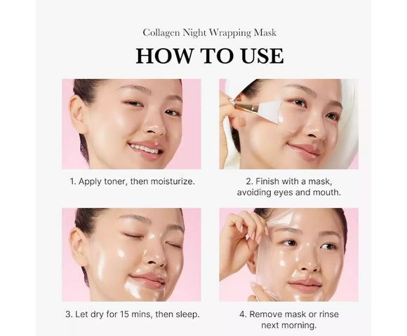 Medicube Collagen Night Wrapping Mask – Μάσκα νυκτός με κολλαγόνο για σύσφιξη