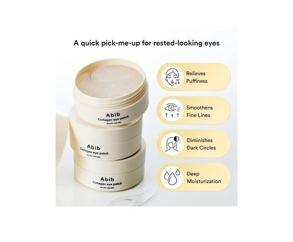 Abib Collagen Eye Patch Jericho Rose Jelly 90gr 8809864768123