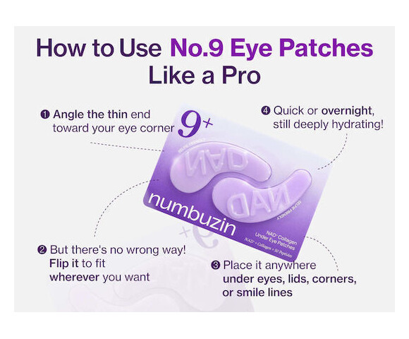 Numbuzin no.9 + Collagen Under Eye Patches (1τμχ) 8809652589824