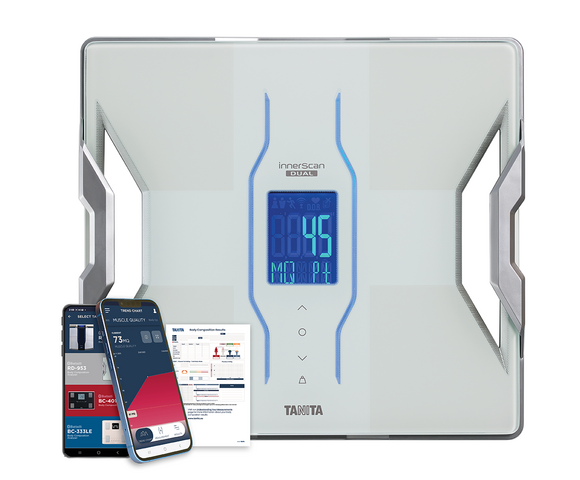 Tanita RD-953 Ζυγαριά με Λιπομετρητή & Bluetooth - Λευκό 5 Έτη Εγγύηση