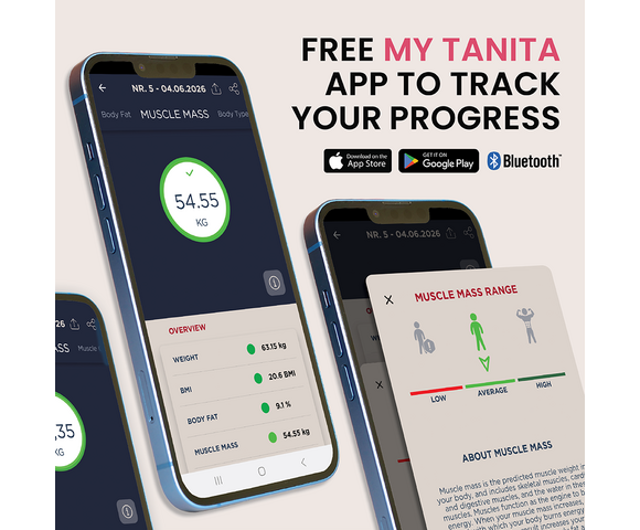 Tanita BC-333LE  Ζυγαριά Λιπομετρητής & Bluetooth για Ενήλικες και Παιδιά - 3 'Ετη Εγγύηση