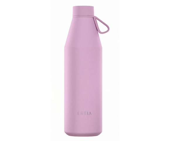 Estia Flow Save the Aegean Ανακυκλώσιμο Μπουκάλι Θερμός Ανοξείδωτο BPA Free 800ml Lavender