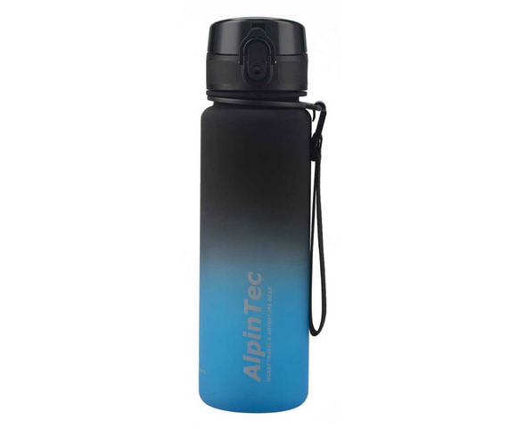AlpinPro Mood Παγούρι Πλαστικό 500ml Μαύρο - Μπλέ