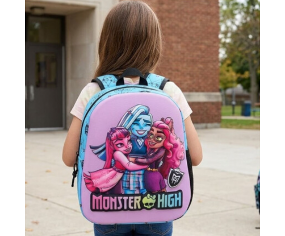 Safta: Tσάντα πλάτης παιδικού 3D Monster High