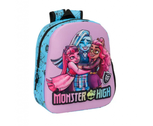 Safta: Tσάντα πλάτης παιδικού 3D Monster High