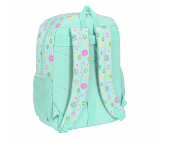 Safta: Τσάντα σχολική 43cm Smiley World " Summer Fun "