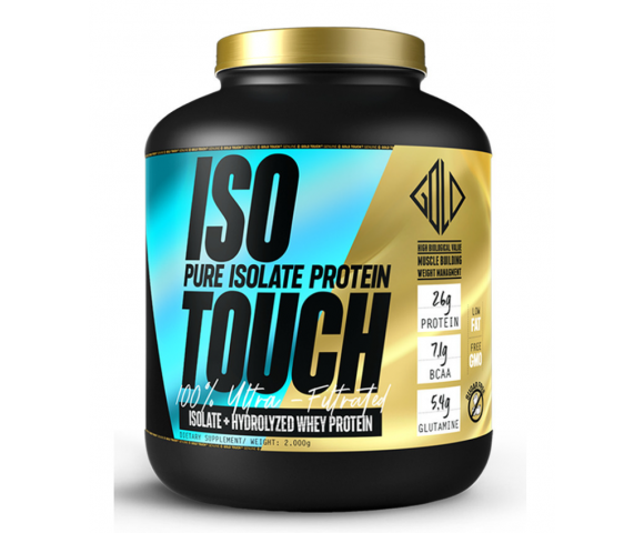 GoldTouch Nutrition Iso Touch 86% Whey Isolate Πρωτεΐνη Χωρίς Γλουτένη Ganache Chocolate 2kg