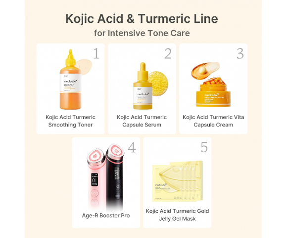 Medicube Kojic Acid Turmeric Vita Capsule Cream 53g – Διφασική Κρέμα με Κοζικό Οξύ για Ομοιόμορφο Τόνο