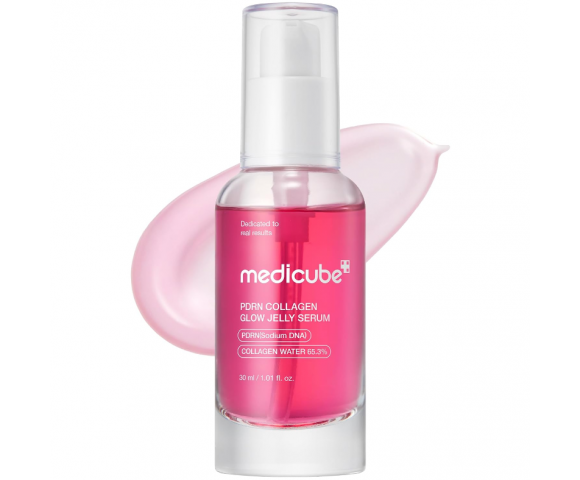 Medicube PDRN Collagen Glow Jelly Serum 30ml – Αντιγηραντικός Ορός Σύσφιξης & Λάμψης με PDRN & Κολλαγόνο