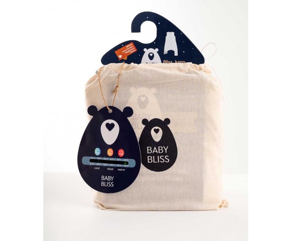 BabyBliss BlissJump Χειμερινός Υπνόσακος με Ποδαράκια 2.5 tog Penguin Blue 6-18 μηνών