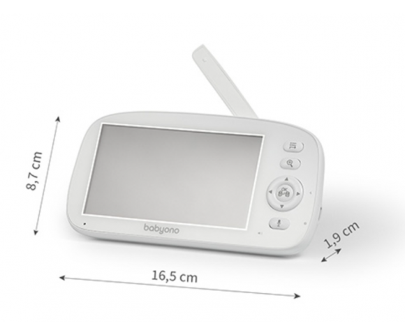 BabyOno CALMA Baby Monitor με Κάμερα, Ενδοεπικοινωνία & Οθόνη 5" LCD – BN1541