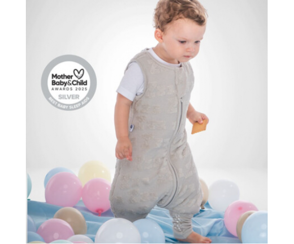 BabyBliss BlissJump “Grey” 2.5 TOG – Χειμωνιάτικος Υπνόσακος με Ποδαράκια