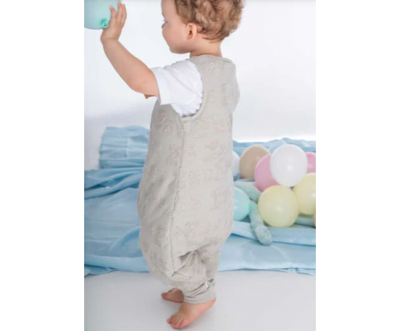 BabyBliss BlissJump “Grey” 2.5 TOG – Χειμωνιάτικος Υπνόσακος με Ποδαράκια