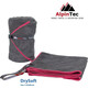 AlpinPro Drysoft Πετσέτα Προσώπου Microfiber Γκρι 80x40εκ.