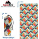 AlpinPro Πετσέτα Σώματος Microfiber Dryfast  Norm I 160x80cm