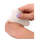 Gua sha White Jade- Εργαλείο gua sha από λευκό νεφρίτη