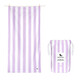 Dock & Bay: Πετσέτα θαλάσσης Quickdry Cabana - Lombok Lilac Microfiber (Μικροϊνες)  X-Large  200x90cm