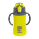 Ecolife Πλαστικό Παγούρι Θερμός με Καλαμάκι Yellow 300ml