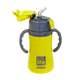 Ecolife Πλαστικό Παγούρι Θερμός με Καλαμάκι Yellow 300ml