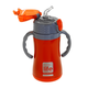 Ecolife Πλαστικό Παγούρι Θερμός με Καλαμάκι Red 300ml Ecolife Πλαστικό Παγούρι Θερμός με Καλαμάκι Red 300ml