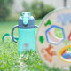 Ecolife Πλαστικό Παγούρι Θερμός με Καλαμάκι Mint 300ml