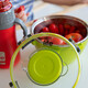 Ecolife Πλαστικό Παγούρι Θερμός με Καλαμάκι Red 300ml