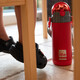 Ecolife Ανοξείδωτο Παγούρι Θερμός με Καλαμάκι Red 400ml