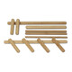 Habys Bamboo Set για Μασάζ 12 τμχ