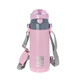 Ecolife Ανοξείδωτο Παγούρι Θερμός με Καλαμάκι Pink 400ml