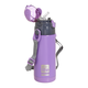 Ecolife Ανοξείδωτο Παγούρι Θερμός με Καλαμάκι Lilac 400ml