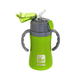 Ecolife Πλαστικό Παγούρι Θερμός με Καλαμάκι Green 300ml