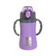 Ecolife Πλαστικό Παγούρι Θερμός με Καλαμάκι Lilac 300ml
